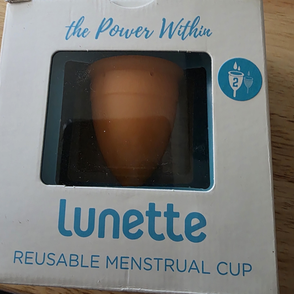 Lunette Reusable Menstrual Cup - Orange